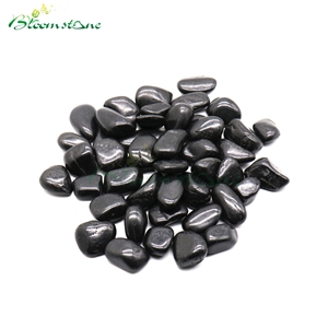 High Polished Black Pebble Stone For Landscaping