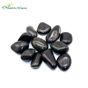 High Polished Black Pebble Stone For Landscaping