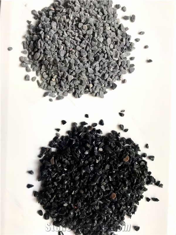 Wholesale Black Crushed Gravel For Landscaping