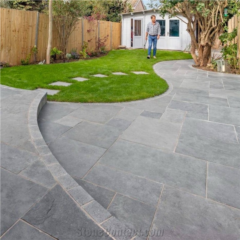 Cuddapah Black Limestone Paving
