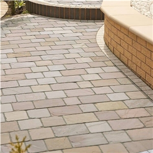 Dholpur Beige Sandstone Split Driveways Pavers Dholpur Beige Sandstone Split Driveways Pavers