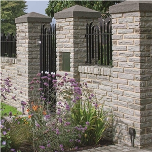 Katni Grey Sandstone Wall Stones, Natural Sandstone Walling