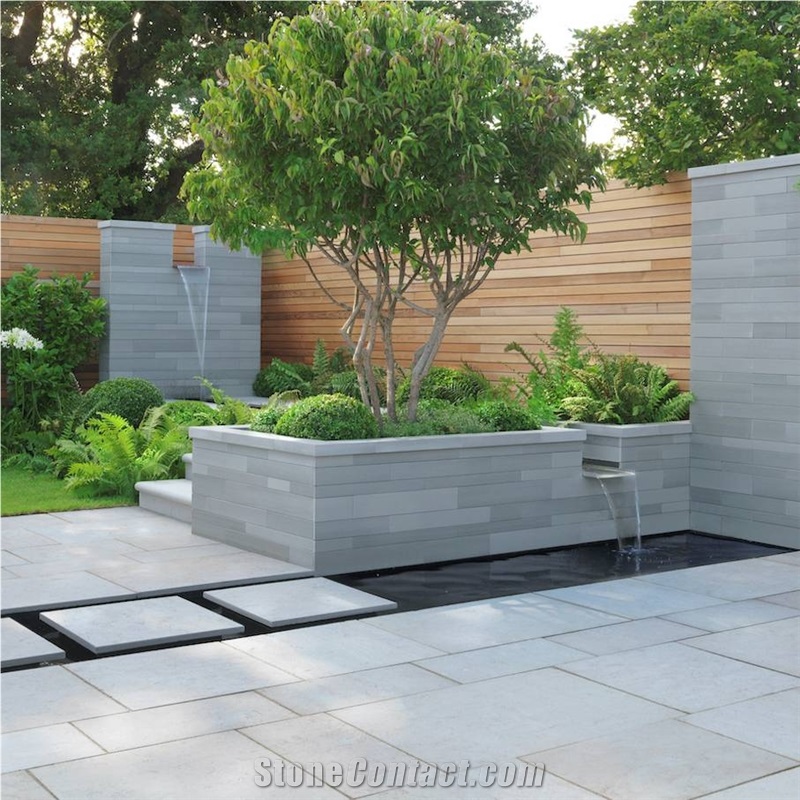 Katni Grey Sandstone Wall Stones, Natural Sandstone Walling