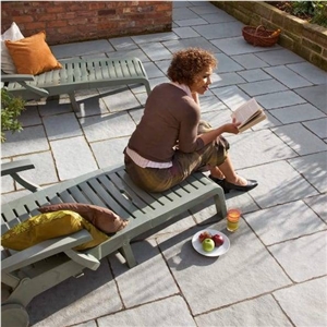 Lime Grey Limestone Pavers