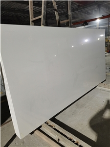 AMQ-4001 Quartz Slabs & Tiles,Artificial Stone,Pure White