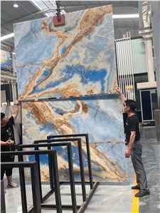 Blue Onyx Slabs