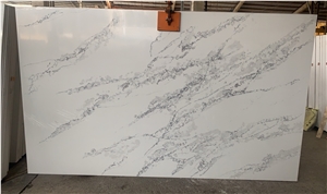 N03 Calacatta Sylvia Quartz Slabs