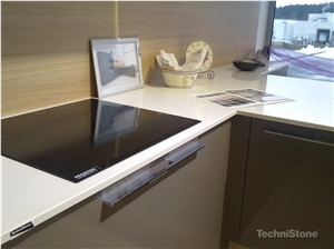 Crystal Diamond Quartz Kitchen Countertops
