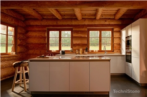 Crystal Diamond Quartz Kitchen Countertops