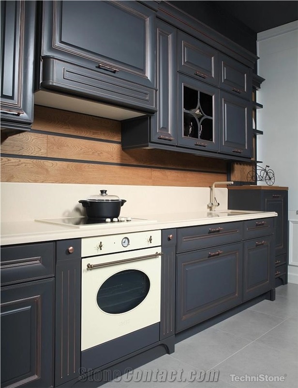 Crystal Royal Quartz Essential Kitchen Countertop