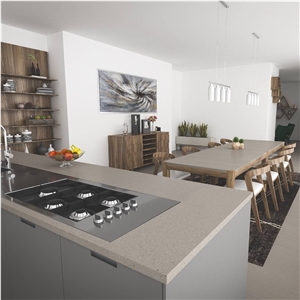 Gobi Urban Matt Quartz Kitchen Countertops