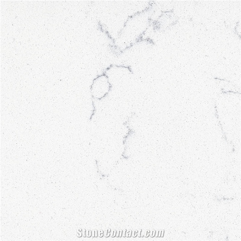 Noble Areti Bianco Quartz Slabs, Tiles