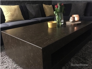 Noble Athos Brown Quartz Coffee Table