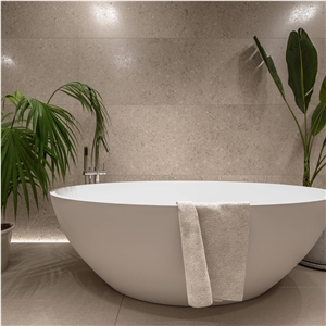Noble Concrete Grey Matt Quartz Tiles, Wall Panels