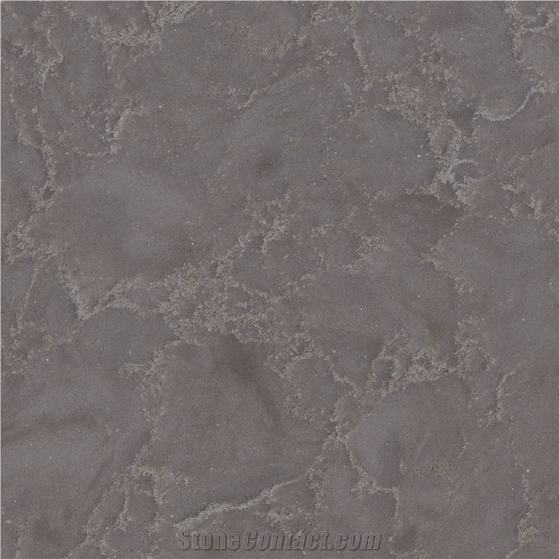Noble Desiree Grey Quartz Slabs