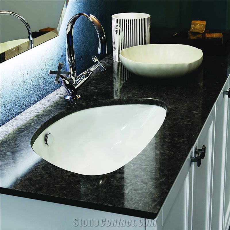 Noble Imperial Grey Quartz Bathroom Vanity Tops