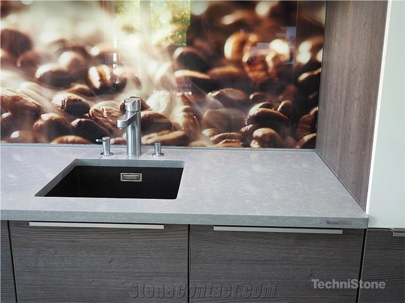 Noble Pro Cloud Quartz Kitchen Worktops