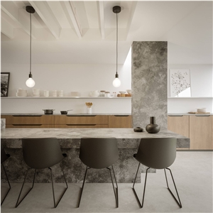 Residente Dark Quartz Kitchen Countertops