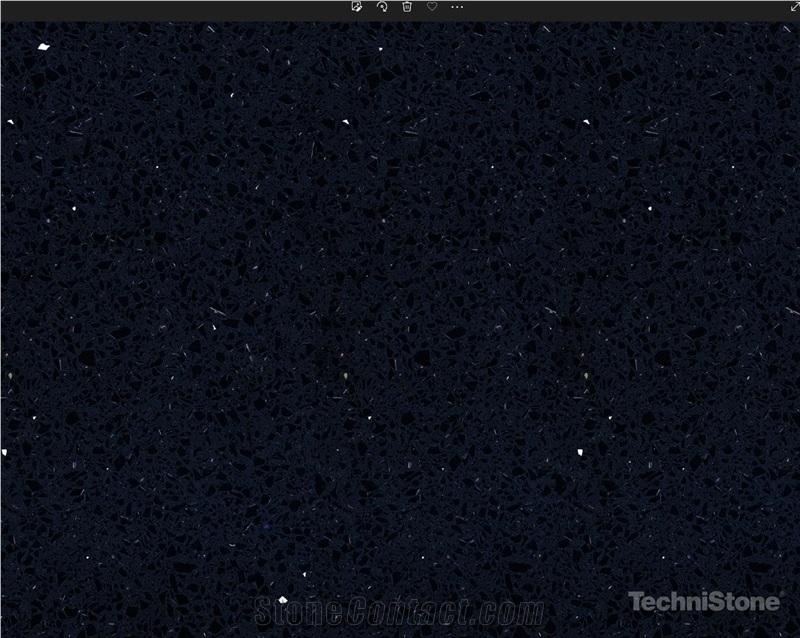 Starlight Black Quartz Slabs, Tiles
