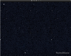 Starlight Black Quartz Slabs, Tiles