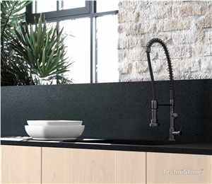 Taurus Terrazzo Dark Kitchen Countertops