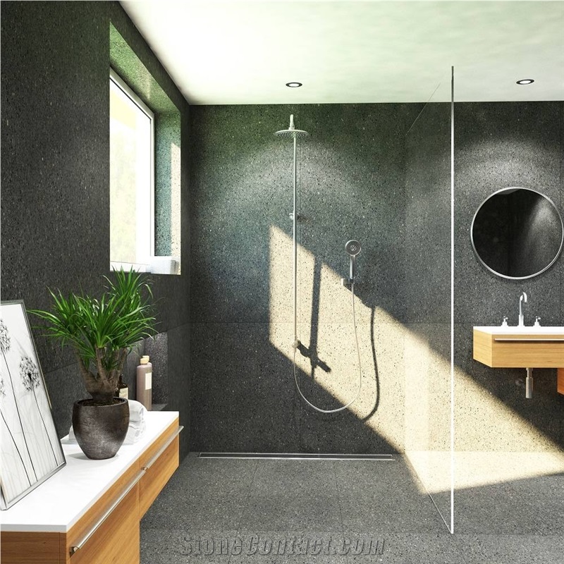 Taurus Terrazzo Grey Slabs, Wall Tiles