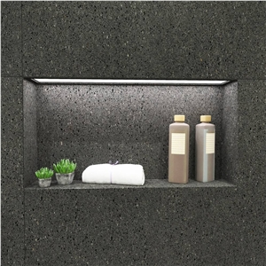 Taurus Terrazzo Grey Slabs, Wall Tiles