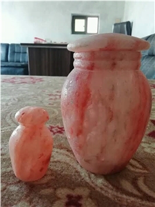 Himalayan Salt Urn For Cremation Ash