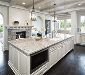 Custom Granite Kitchen Countertop Fabrication