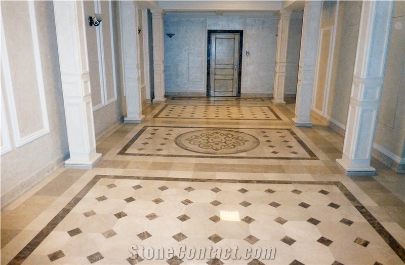 Waterjet Floor Medallions, Waterjet Patterns