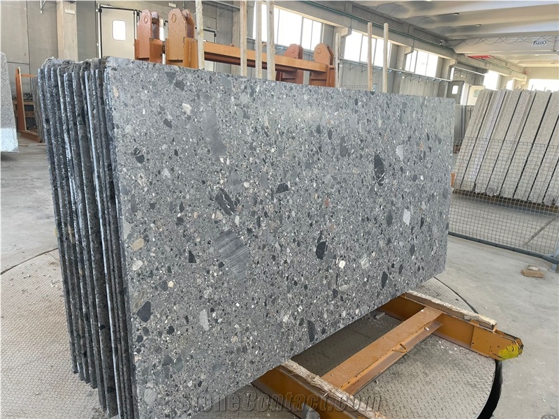 Ceppo Grey Conglomerate Slabs