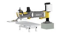 GSM 1100 F Arm Polishing Machine