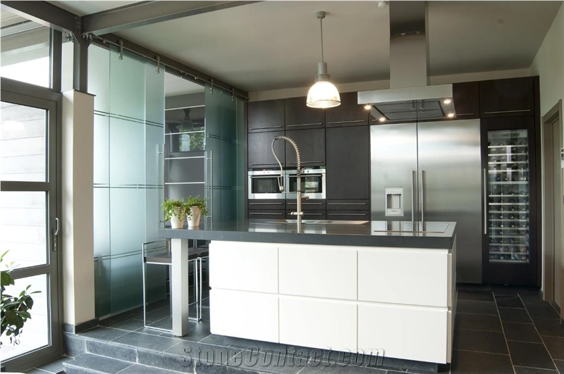 Composite Artificial Stone Countertops, Quartz Kitchen Tops
