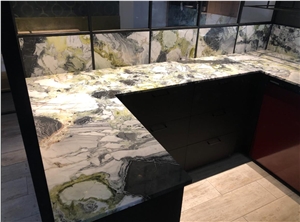 China Primavera Marble Kitchen Countertop