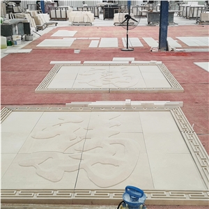 Beige Limestone Moleanos From Portugal
