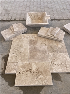 Assos Travertine French Pattern