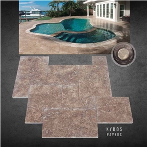 Kyros Travertine Tiles, Travertine Pattern