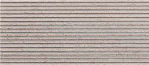Creme Romano Limestone Grooved Tiles