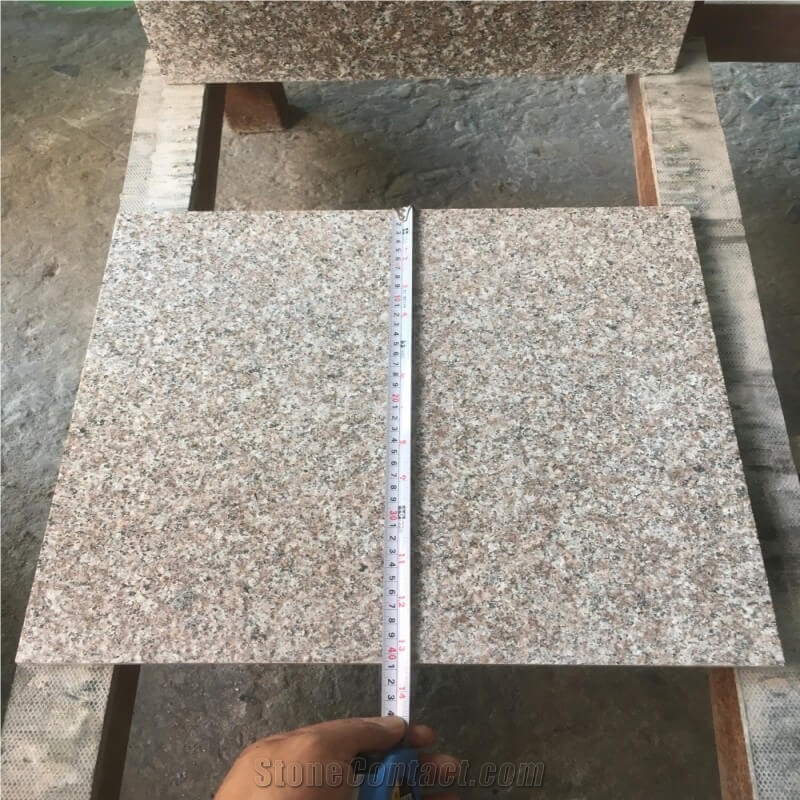 China Bainbrook Brown Pink Red Granite Tiles
