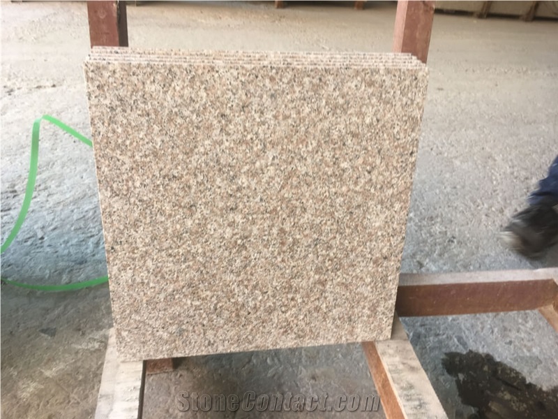 China Bainbrook Brown Pink Red Granite Tiles