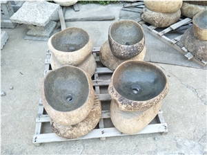 China Padang Dark G654 Granite Basin Wash Basin Vanity Top