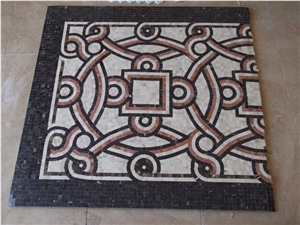 Figure Style Wall Mosaic Pictures Marble Mosaic Art Work