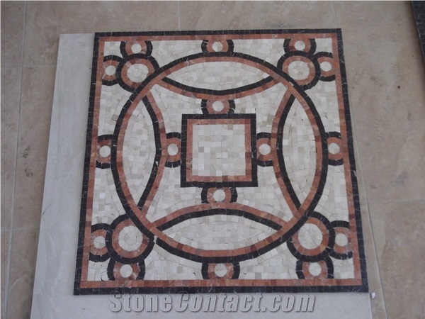 Figure Style Wall Mosaic Pictures Marble Mosaic Art Work