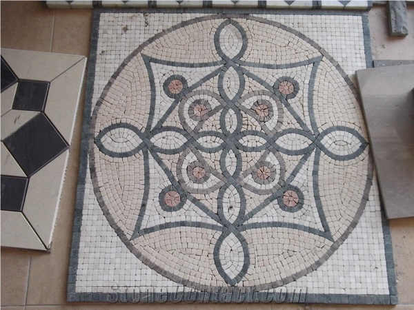 Figure Style Wall Mosaic Pictures Marble Mosaic Art Work