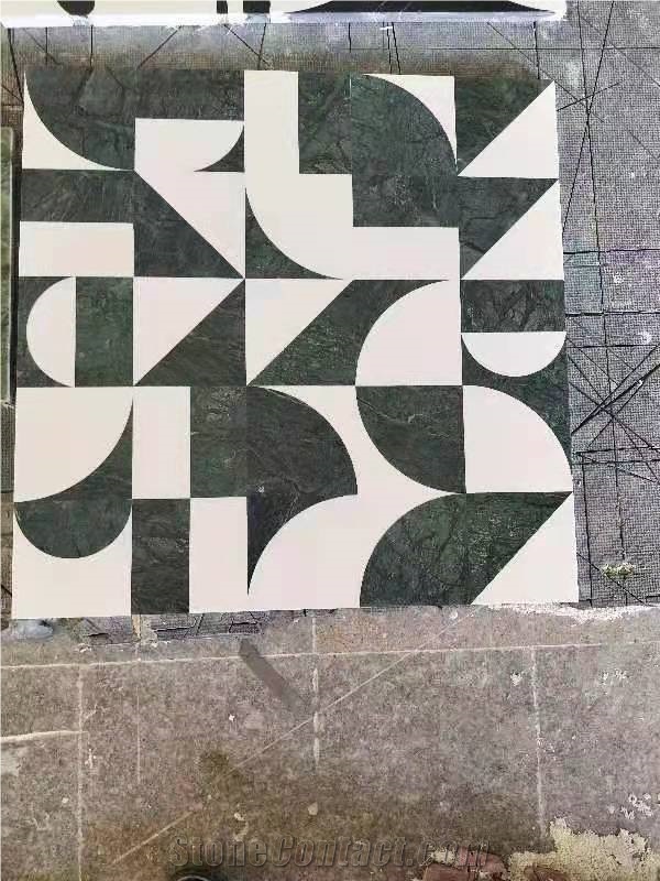 Magic 3D Space Effect Stone Medallions  Square Medallions