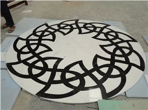 Mosaic Medallion Carpet Medallions Natural Marble Pattern