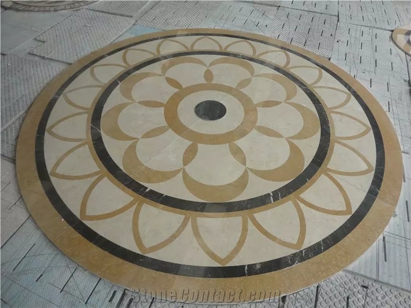 Mosaic Medallion Carpet Medallions Natural Marble Pattern