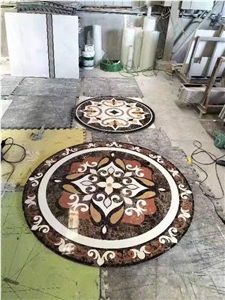 Natural Marble Medalions Waterjet Medalions Waterjet Pattern