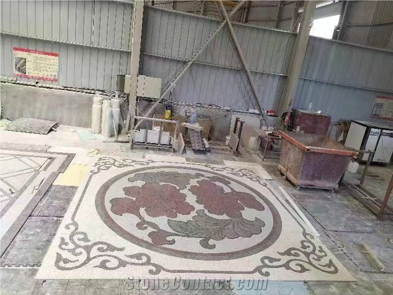 Natural Marble Medalions Waterjet Medalions Waterjet Pattern