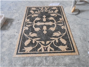 Natural Marble Mosaic Floor Medallions